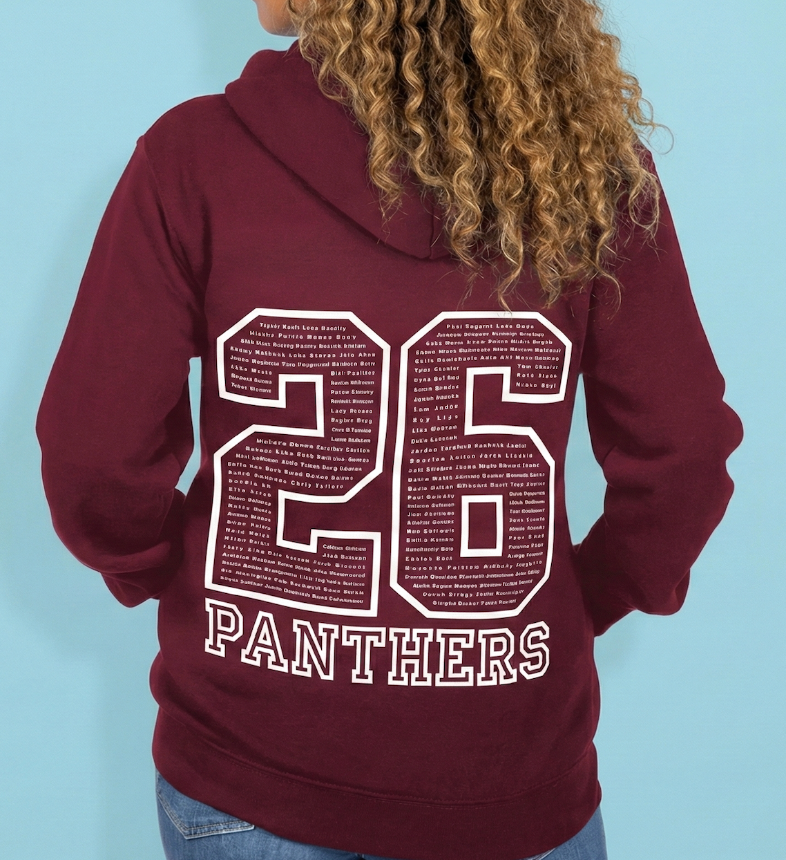 School Hoodies Maroon
